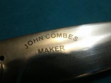 JOHN COMBES CUSTOM USA LOCKBACK HUNTING SKINNING FOLDING FOLDER JACK POCKET KNIFE KNIVES OLD