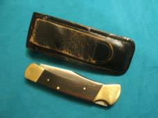 VINTAGE V3V8 BUCK 110 2 LINE INVERTED STAMP USA LOCKBACK FOLDING HUNTER POCKET KNIFE KNIVES OLD