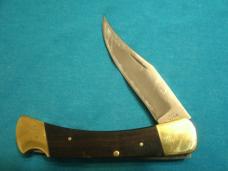 VINTAGE V3V8 BUCK 110 2 LINE INVERTED STAMP USA LOCKBACK FOLDING HUNTER POCKET KNIFE KNIVES OLD
