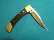 VINTAGE V3V8 BUCK 110 2 LINE INVERTED STAMP USA LOCKBACK FOLDING HUNTER POCKET KNIFE KNIVES OLD