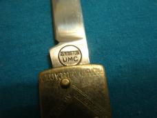 VINTAGE REMINGTON UMC ADVERTISING COKE COCA COLA FIGURAL BOTTLE FOLDING POCKET PEN KNIFE KNIVES OLD