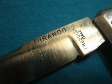 ANTIQUE COSIMO C. MIRANDO FROSOLONE ITALY LOCKBACK FOLDING FOLDER JACK POCKET KNIFE KNIVES OLD
