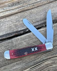 CASE XX ** SFO RED BONE XX SHIELD 2001 TRAPPER 