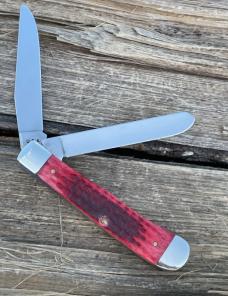 CASE XX ** SFO RED BONE XX SHIELD 2001 TRAPPER 