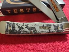 Case sportsman series, deer and bird dog lot