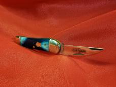 Great Eastern Cutlery 190120 Blue Teal Natural Bone, Brand New in Tube, MINT Condition!