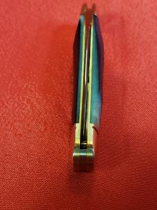 Great Eastern Cutlery 190120 Blue Teal Natural Bone, Brand New in Tube, MINT Condition!
