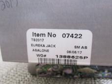 Case XX 2017 Tony Bose 1 of 125  Abalone Eureka Jack Pattern # TB822017 154CM