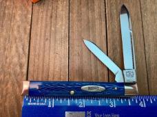 Marbles Gladstone MI Doctor’s Knife Deep Blue Italian Jigged Bone 2001