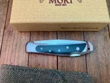 Moki Serapis Black Micarta Inlayed with Pearl Dots Seki Japan