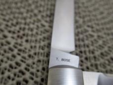 Case XX 2011 Tony Bose 1 of 300 Peach Seed jigged Antique Bone Coffin Jack Pattern # TB622011  154CM