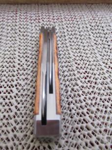 Case XX 2011 Tony Bose 1 of 300 Peach Seed jigged Antique Bone Coffin Jack Pattern # TB622011  154CM