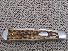 Case XX 2011 Tony Bose 1 of 300 Chestnut Bone Coffin Jack Pattern # TB622011  154CM