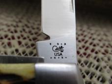 Case XX 2011 Tony Bose 1 of 300 Chestnut Bone Coffin Jack Pattern # TB622011  154CM