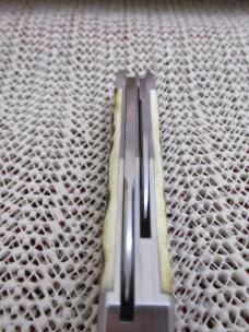 Case XX 2011 Tony Bose 1 of 300 Chestnut Bone Coffin Jack Pattern # TB622011  154CM