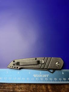 PETRIFIED FISH AUTO KNIFE GREEN PF718