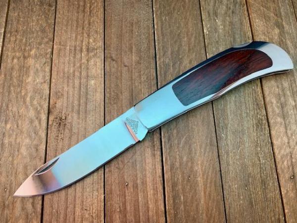 Paragon Interframe Lockback Design by George Herron Cocobolo Seki Japan 