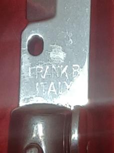 Frank B. 2.0 11" Ram horn stiletto. 