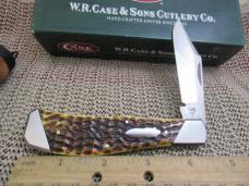 Case XX 2008 Tony Bose Antique Bone Arkansas Hunter Pattern # TB612008 154CM