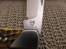 Case XX 2008 Tony Bose Antique Bone Arkansas Hunter Pattern # TB612008 154CM