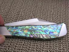 Case XX 2008 Tony Bose Abalone Handle Arkansas Hunter Pattern # TB812008 154CM