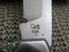 Case XX 2008 Tony Bose Abalone Handle Arkansas Hunter Pattern # TB812008 154CM