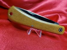Great Eastern Cutlery 215124 Natural Linen Micarta 