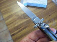 A. G. A. Campolin Dominus Lever Maltese Cross 6 Incher W/Brazilian Horn Handles  NIB