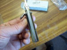 A. G. A. Campolin Dominus Lever Maltese Cross 6 Incher W/Brazilian Horn Handles  NIB