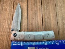 Mcusta Shinra Classic Series MC-33D Bamboo Look Damascus with Damascus San Mai Blade