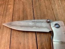 Mcusta Shinra Classic Series MC-33D Bamboo Look Damascus with Damascus San Mai Blade