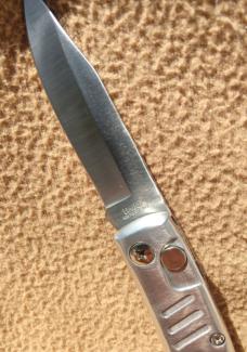 Vintage Linder all metal switchblade