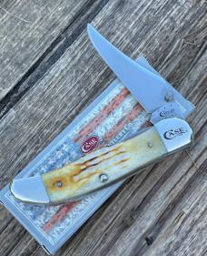 CASE XX ** 2013 BURNT WHITE BONE MID FOLDING HUNTER