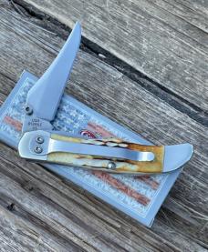 CASE XX ** 2013 BURNT WHITE BONE MID FOLDING HUNTER