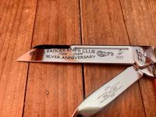 Schatt and Morgan English Jack Red Jigged Bone Badger Knife Club Annual 2009