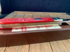 Schatt and Morgan English Jack Red Jigged Bone Badger Knife Club Annual 2009