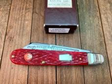 Schatt and Morgan English Jack Red Jigged Bone Badger Knife Club Annual 2009