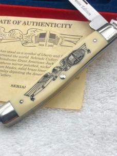 Schrade Cutlery 175th Anniversary of The American Flag 1818-1993 Jack Knife