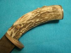 CUSTOM COWHAWK FORGE MOKUME BLACK KING FILE HUNTING SKINNING FIXED BLADE BOWIE KNIFE KNIVES SHEATH