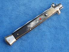 New- 13" Renzo Beltrame Italian Stiletto Genuine Brazilian-Horn Handles- Kriss Blade