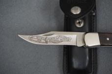 *RARE* BUCK'S FAMOUS FOLDING HUNTER 25th ANNIVERSARY 110 W/ORIGINAL SHEATH
