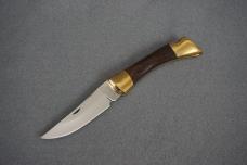 *RARE* BROWNING USA 4018F FOLDING HUNTER LOCKBACK POCKET KNIFE W/ORIGINAL SHEATH - NEAR MINT!