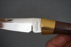 *RARE* BROWNING USA 4018F FOLDING HUNTER LOCKBACK POCKET KNIFE W/ORIGINAL SHEATH - NEAR MINT!