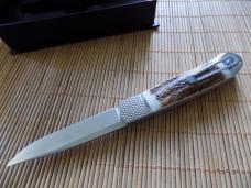 Cobratec Stag Auto knife with Box and Lifetime Warranty Made in Morgan TX.