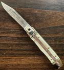 Hubertus Karbonstahl White Bone Leverlock - Rare
