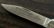 Hubertus Karbonstahl White Bone Leverlock - Rare