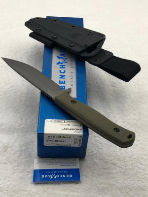 Benchmade 539GY Anonimus Prototype Fixed Blade Survival Knife NIB Made In USA