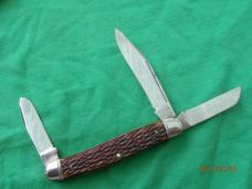 Kutmaster Utica NY "Salesman Sample" Bone Stockman