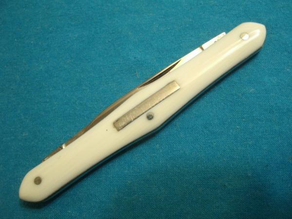 VINTAGE FORD MEDLEY SHEFFIELD ENGLAND SWELL CENTER BONE FOLDING POCKET PEN KNIFE KNIVES OLD