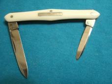 VINTAGE FORD MEDLEY SHEFFIELD ENGLAND SWELL CENTER BONE FOLDING POCKET PEN KNIFE KNIVES OLD